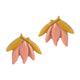 Rosy Blossom Studs