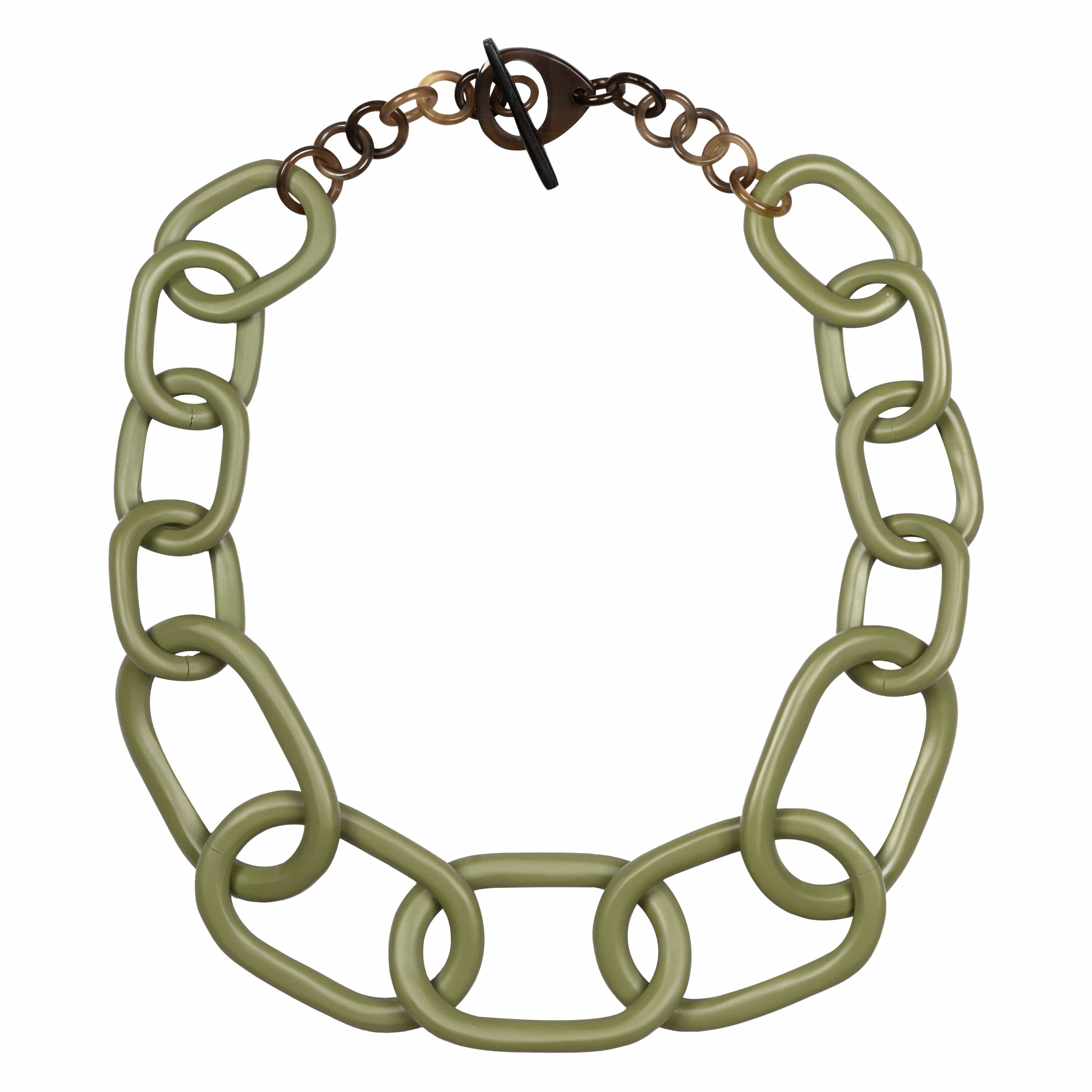Sage Link Necklace