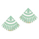 Seafoam Tile Earrings