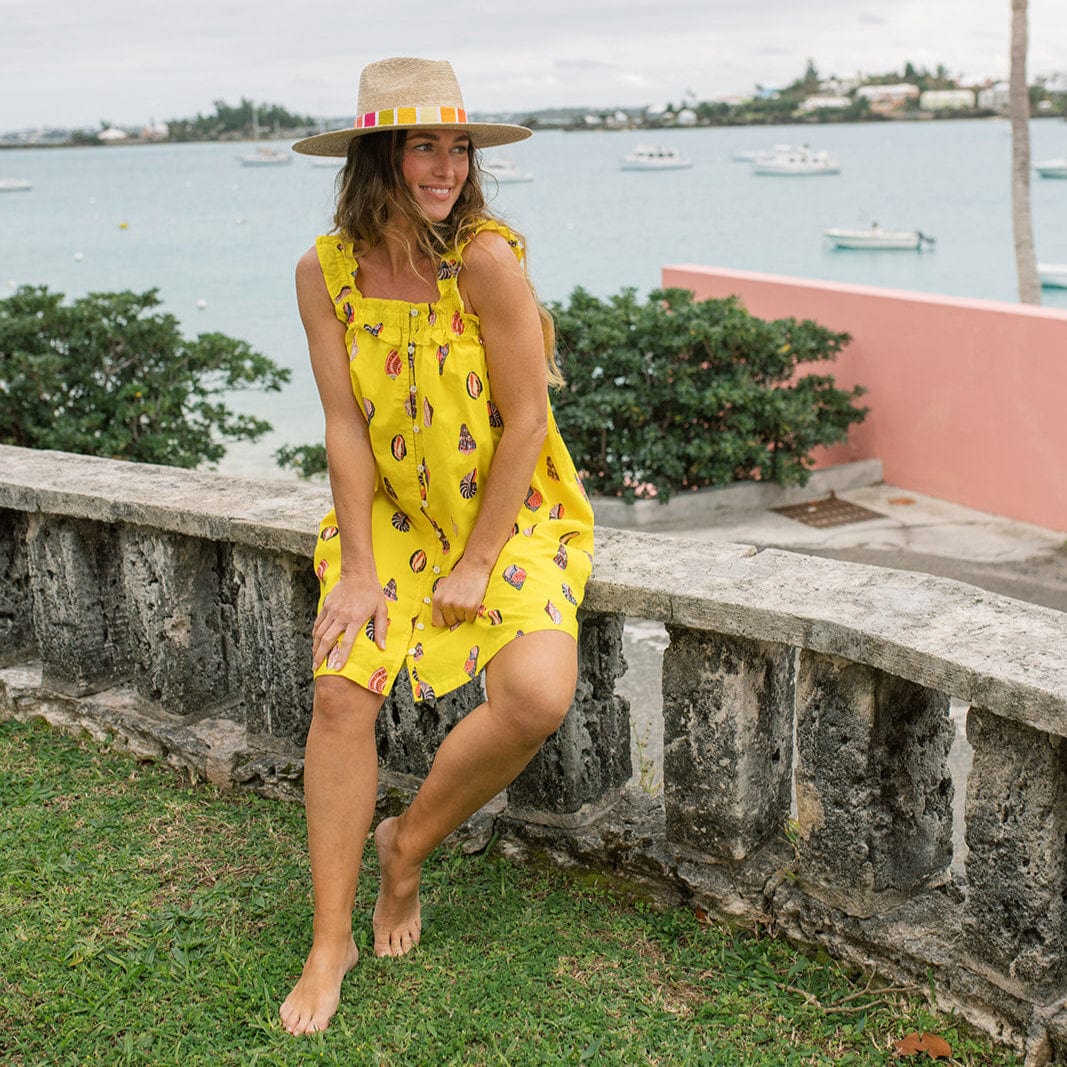 Shell Pompano Dress XXL