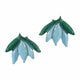 Sky Blue Blossom Studs