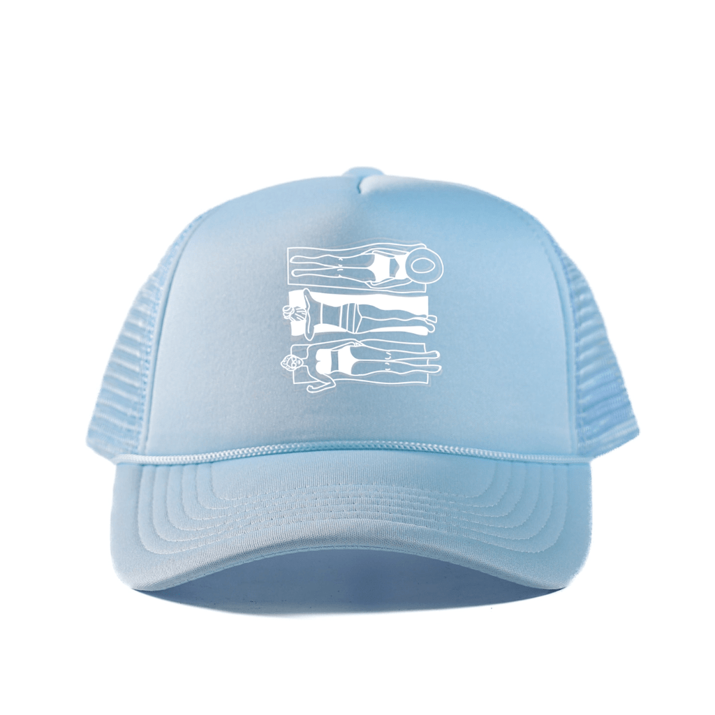 Sunshine Tienda® Sky Blue Sunbather Trucker Hat