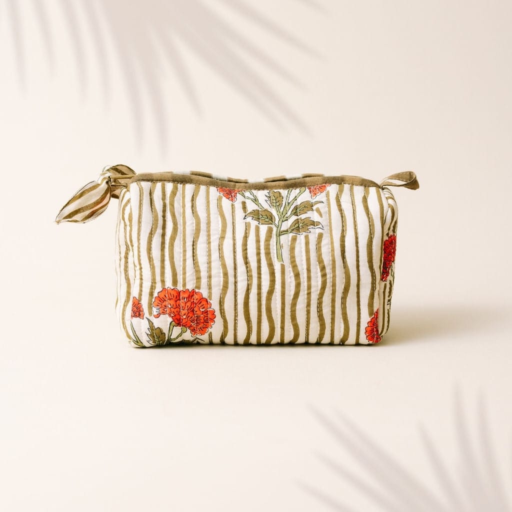 Sunshine Tienda® Small Wavy Stripe Pouch