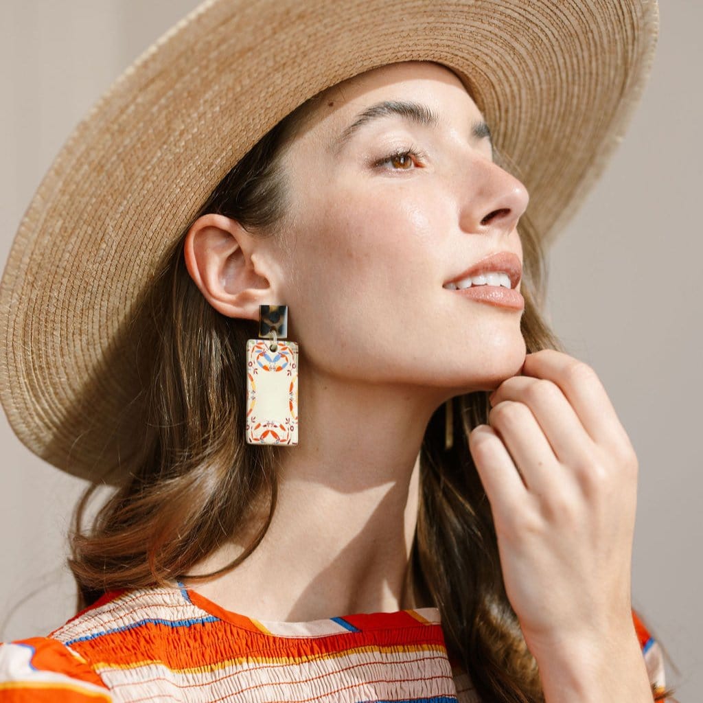 Spanish style earrings on sale