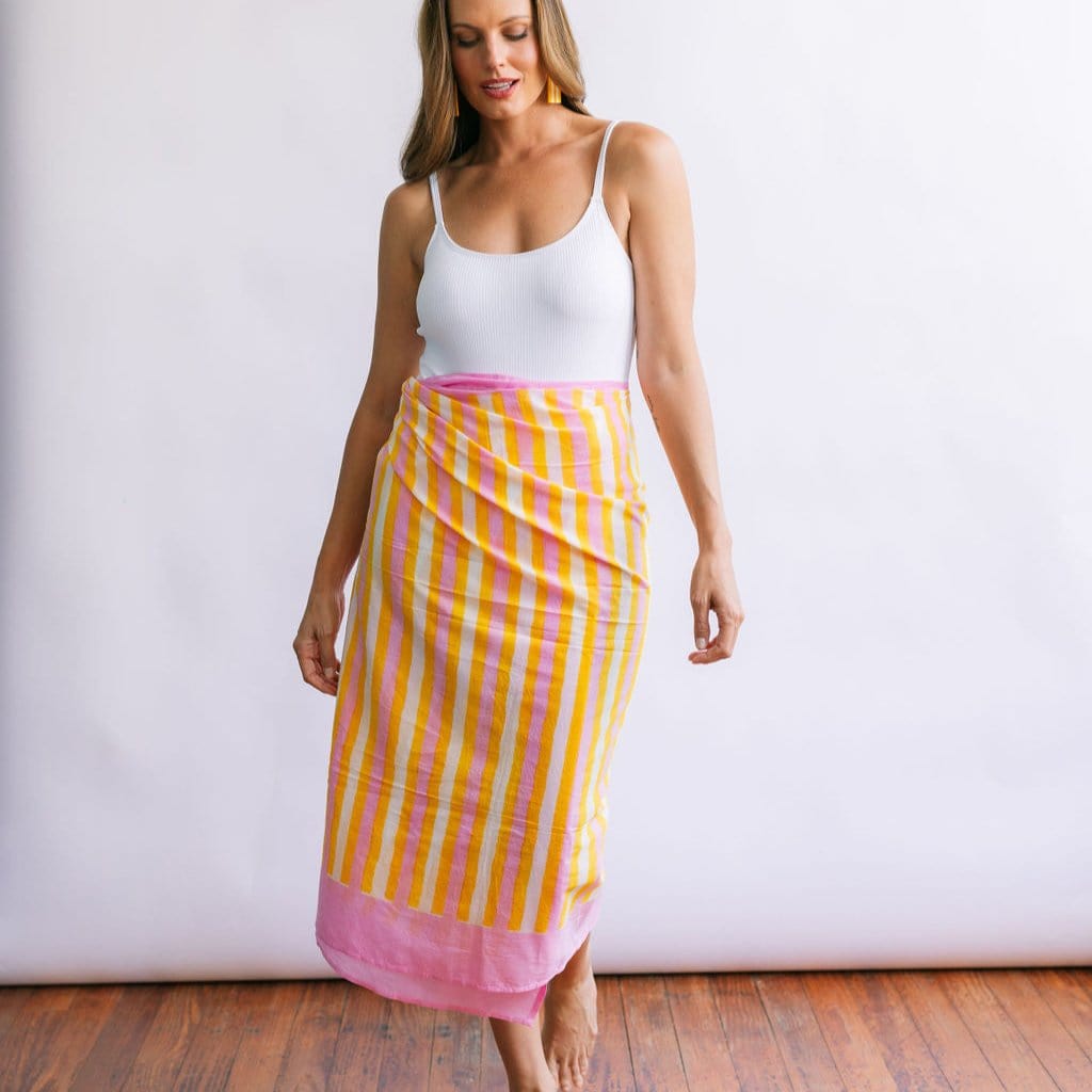 Sunkissed Stripe Sarong