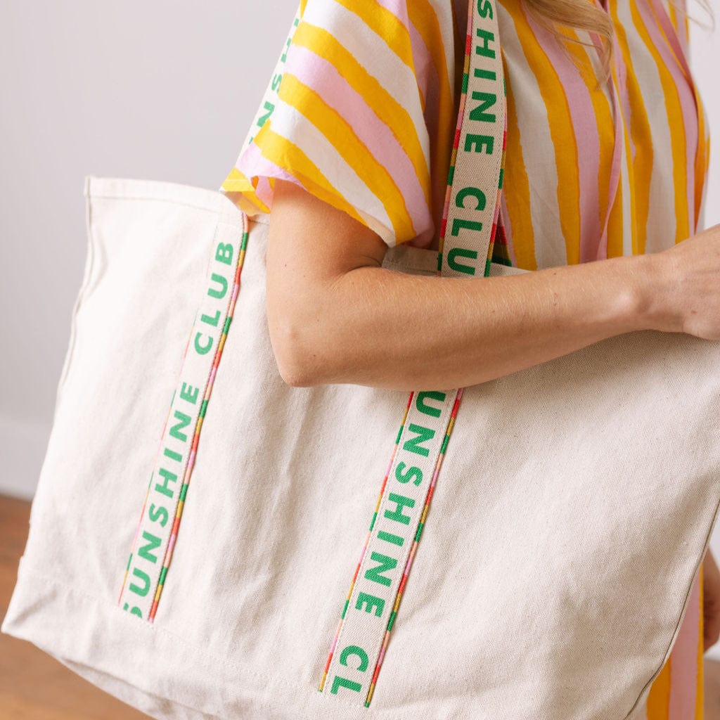 Sunshine Club Canvas Tote – Sunshine Tienda® Sunshine Club Canvas Tote – Sunshine Tienda®