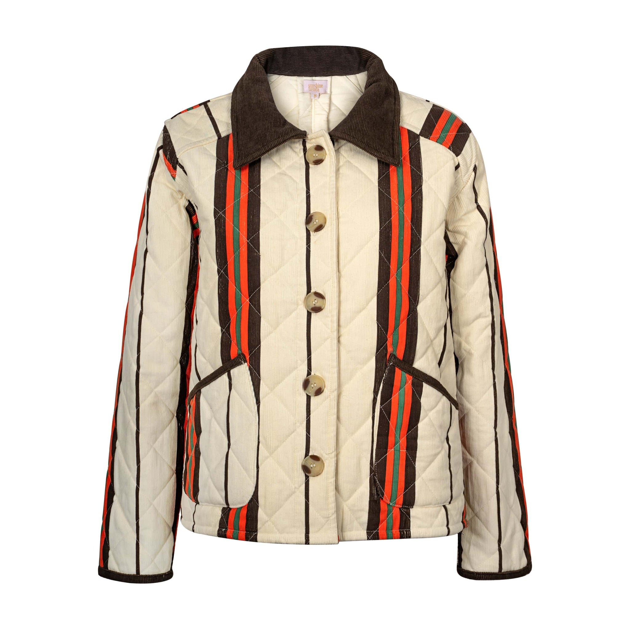 Sunshine Tienda® Vintage Stripe Barn Jacket