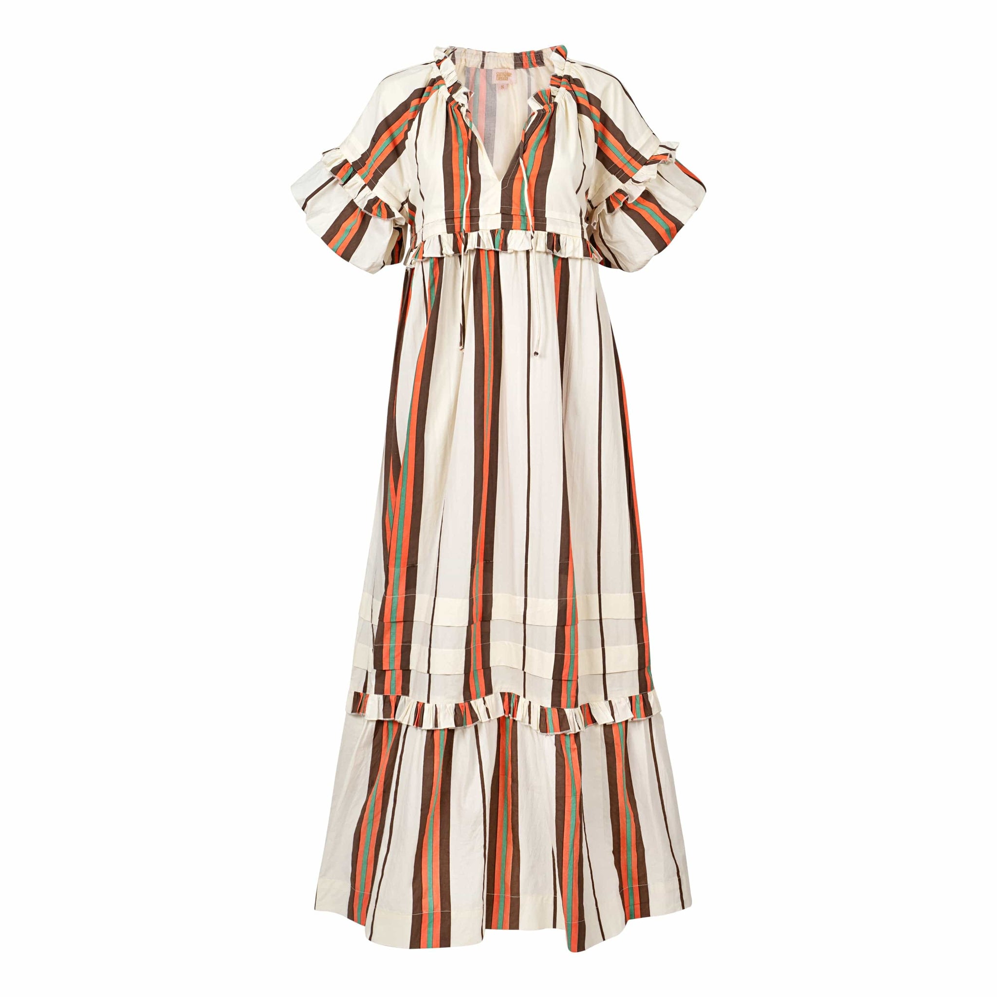 Sunshine Tienda® Vintage Stripe Charlotte Dress