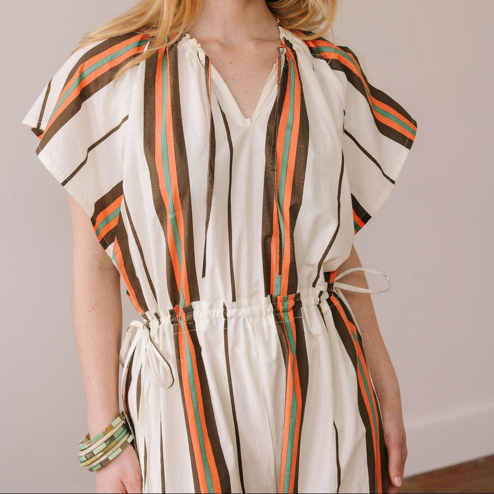 Sunshine Tienda® Vintage Stripe Margot Jumpsuit