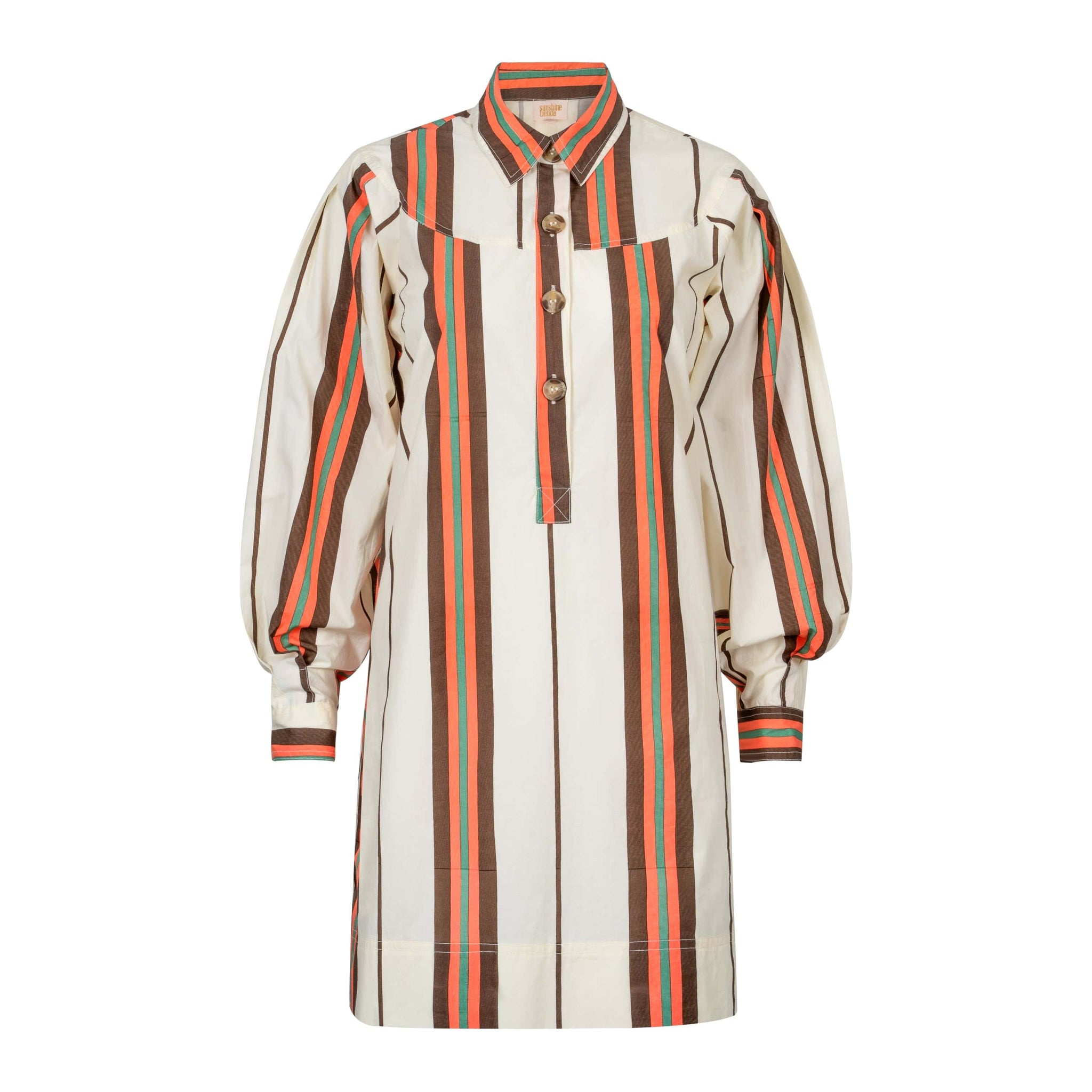 Sunshine Tienda® Vintage Stripe Marlowe Dress