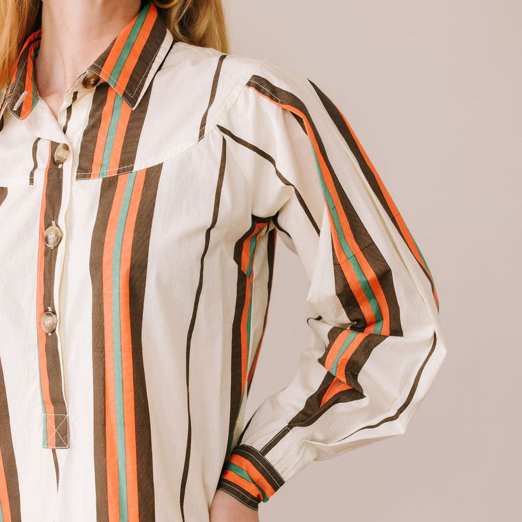 Sunshine Tienda® Vintage Stripe Marlowe Dress