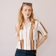 Vintage Stripe Palmer Top