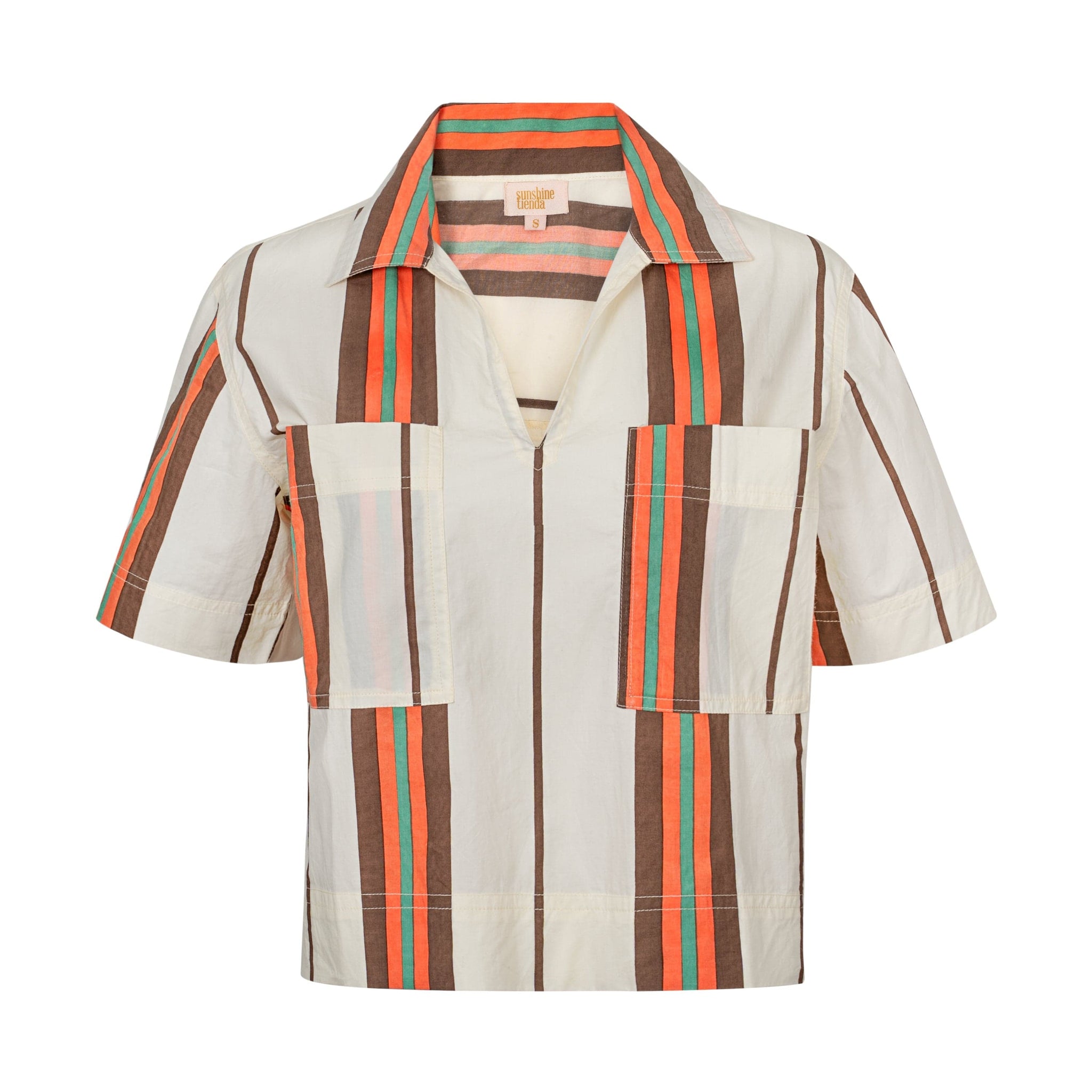 Sunshine Tienda® Vintage Stripe Palmer Top