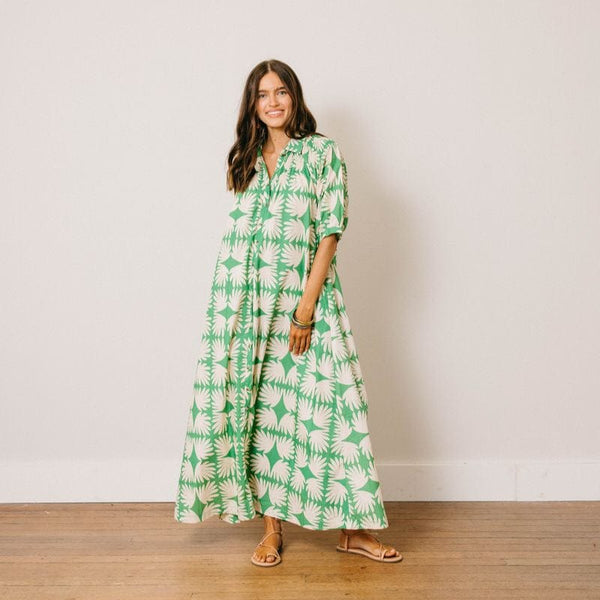 Viridian Tile Oasis Dress M Viridian Tile Oasis Dress M