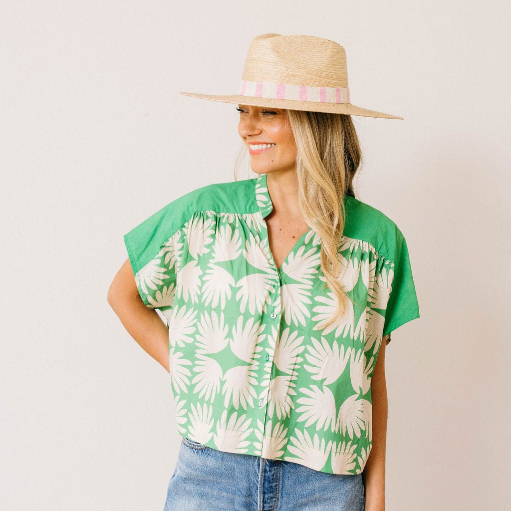 Viridian Tile Savannah Top by Sunshine Tienda®