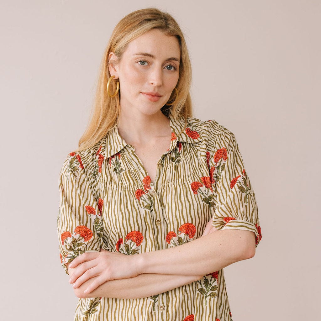 Wavy Stripe Oasis Dress – Sunshine Tienda®