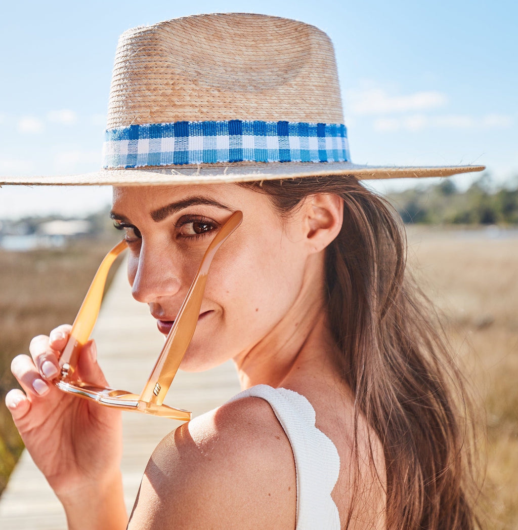 Sunshine Tienda Weezie x Sunshine Tienda Gingham Hat