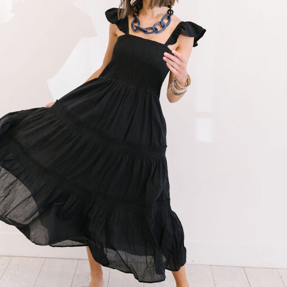 Sunshine Tienda® Black Rio Dress