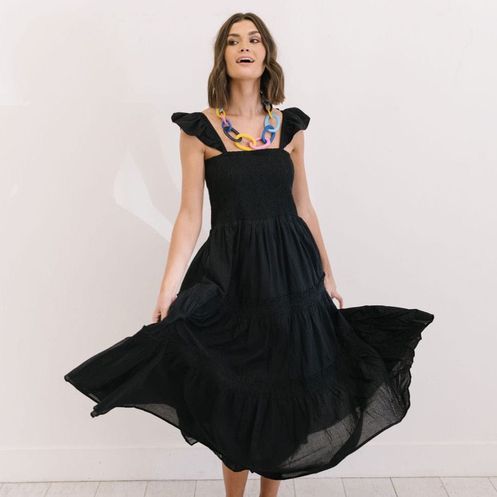 Sunshine Tienda® Black Rio Dress
