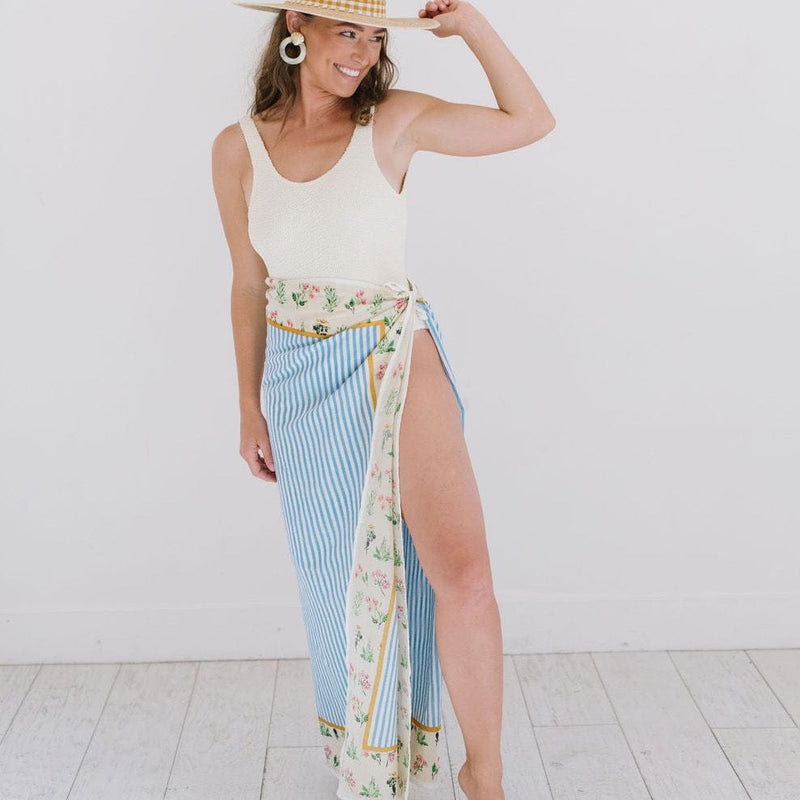 Sunshine Tienda® Blue Field Sarong