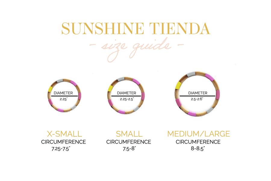 Sunshine Tienda® Blushed Matte Horn Bangle Set
