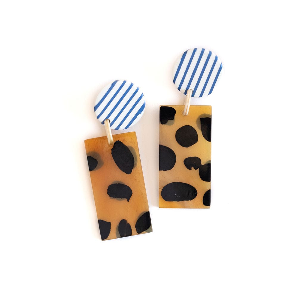 Sunshine Tienda® Classic Summer Cabana Earrings