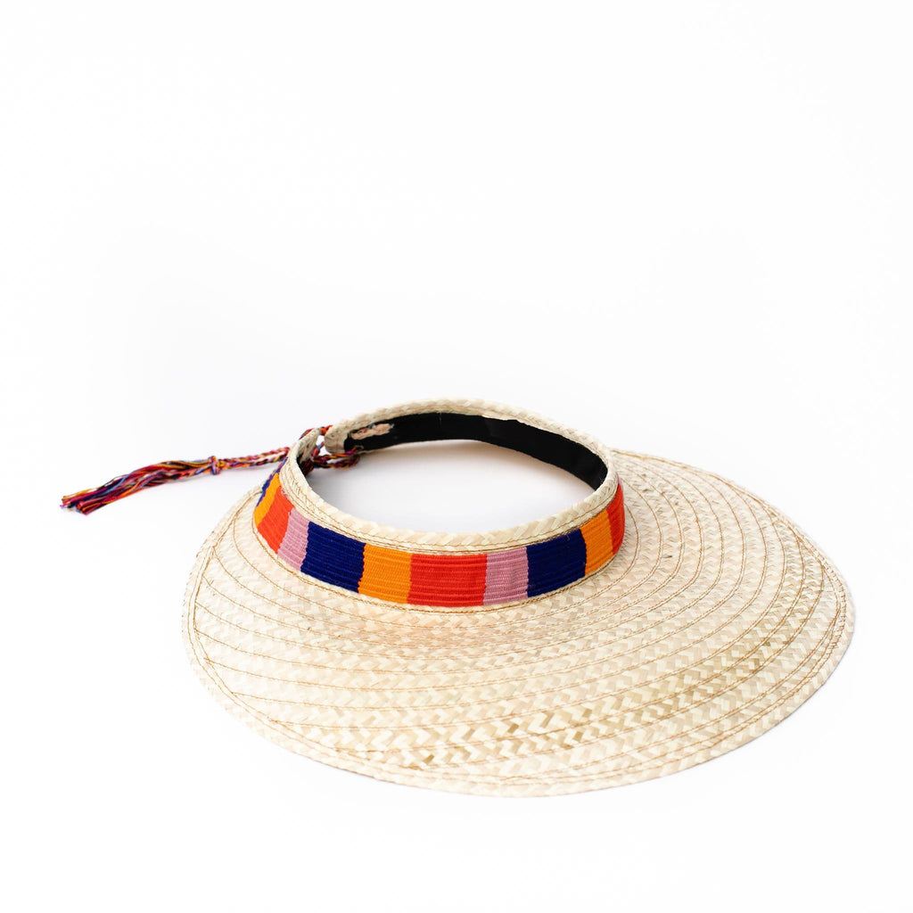 Sunshine Tienda Cristina Striped Visor