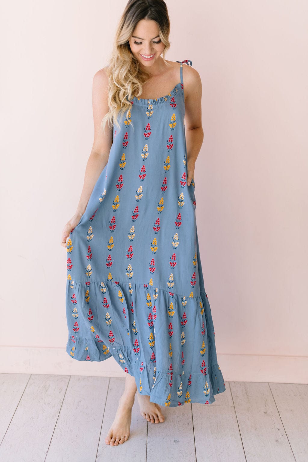 Sunshine Tienda® Floral Ashley Dress