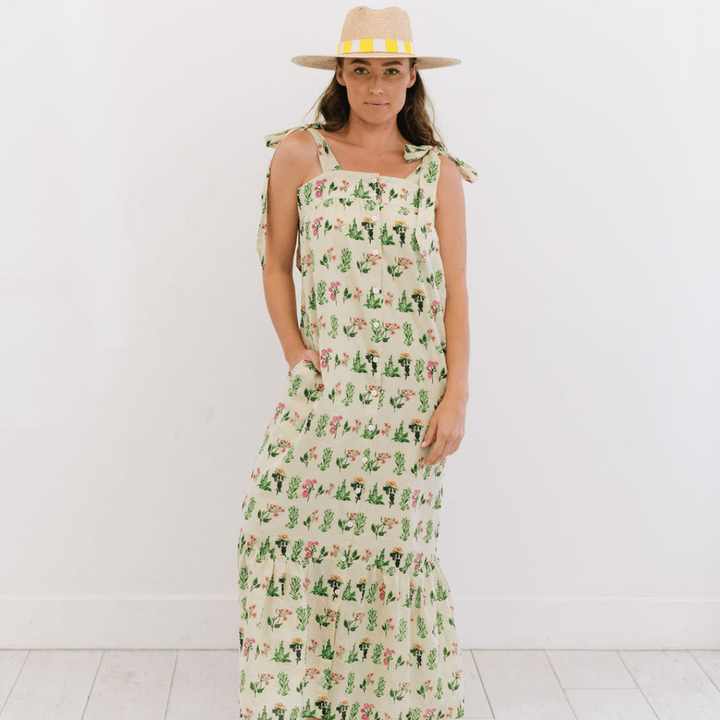 Sunshine Tienda® Floral Positano Dress