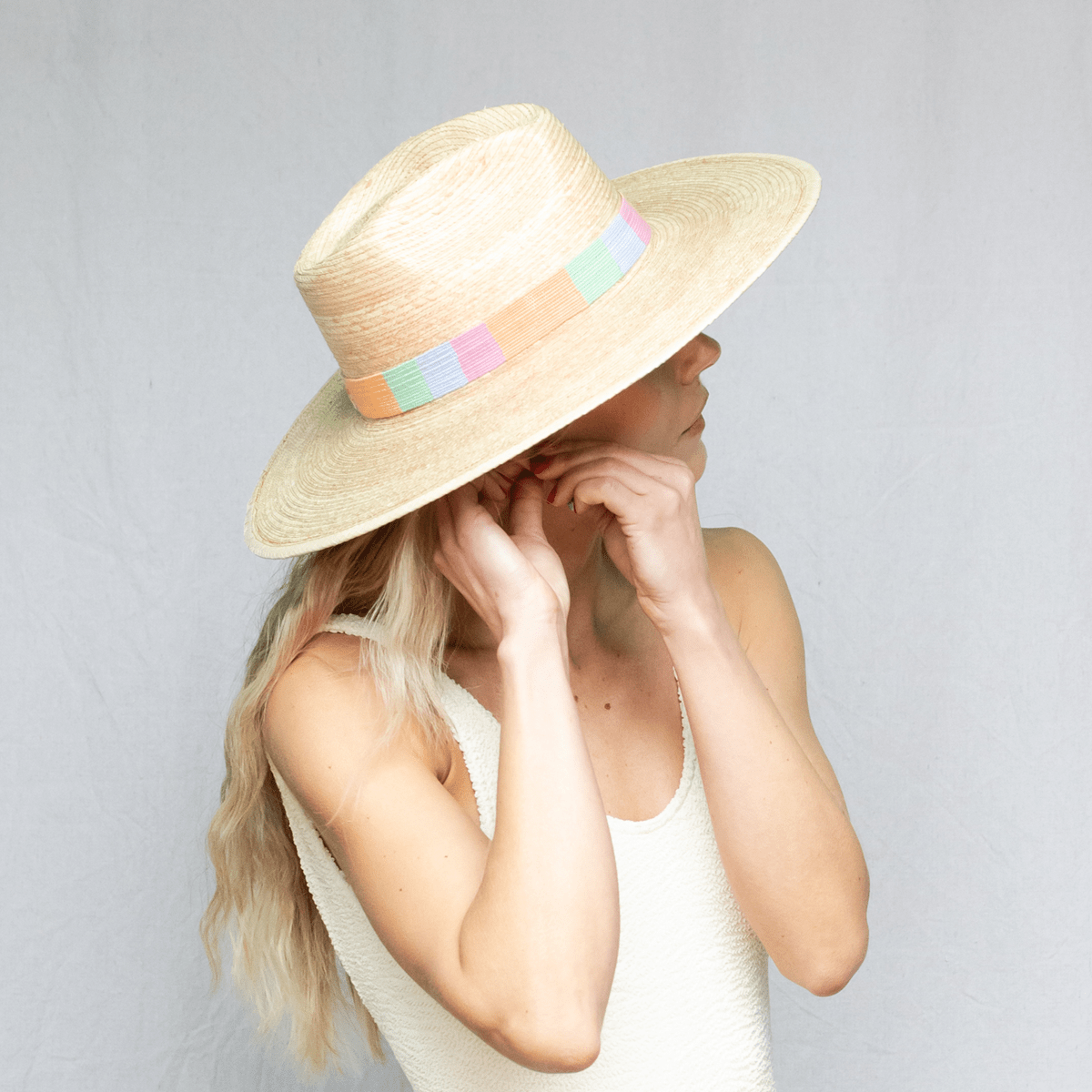 Sunshine Tienda® Griselda Palm Hat