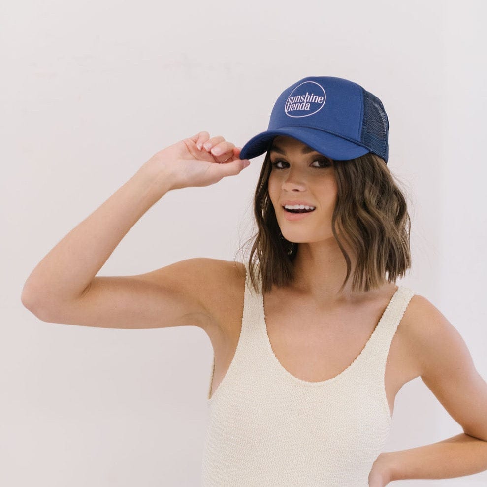 Sunshine Tienda® Navy Sunshine Tienda Trucker Hat