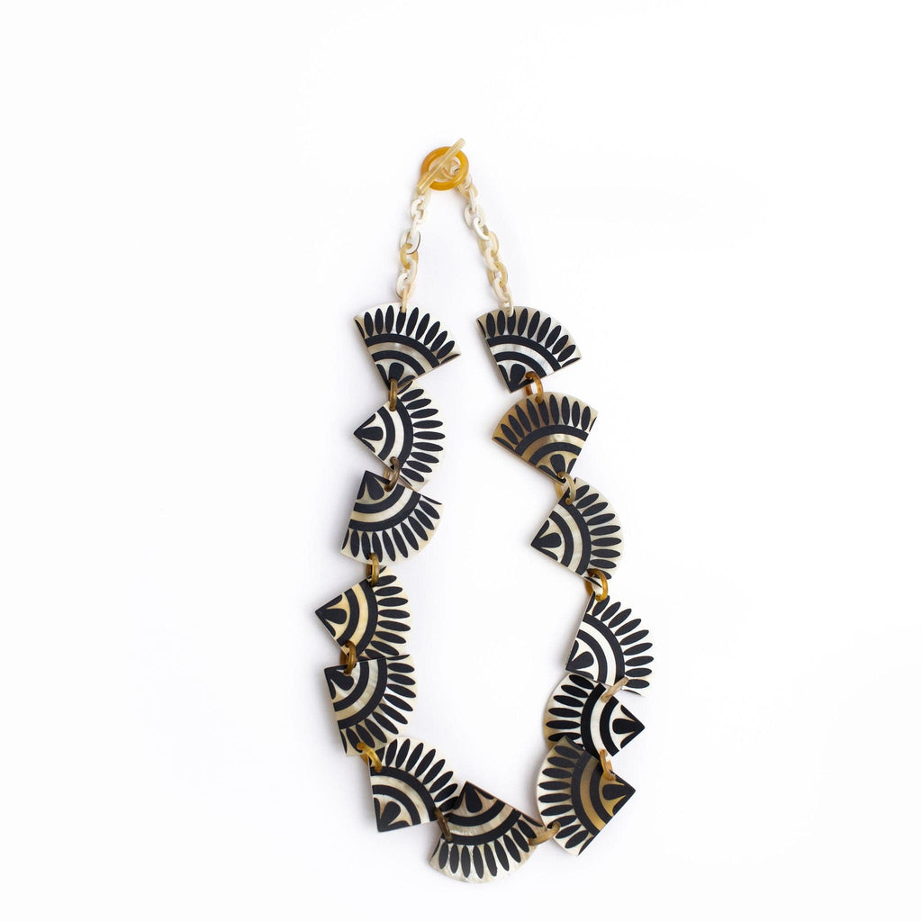 Sunshine Tienda® Navy Tile Necklace