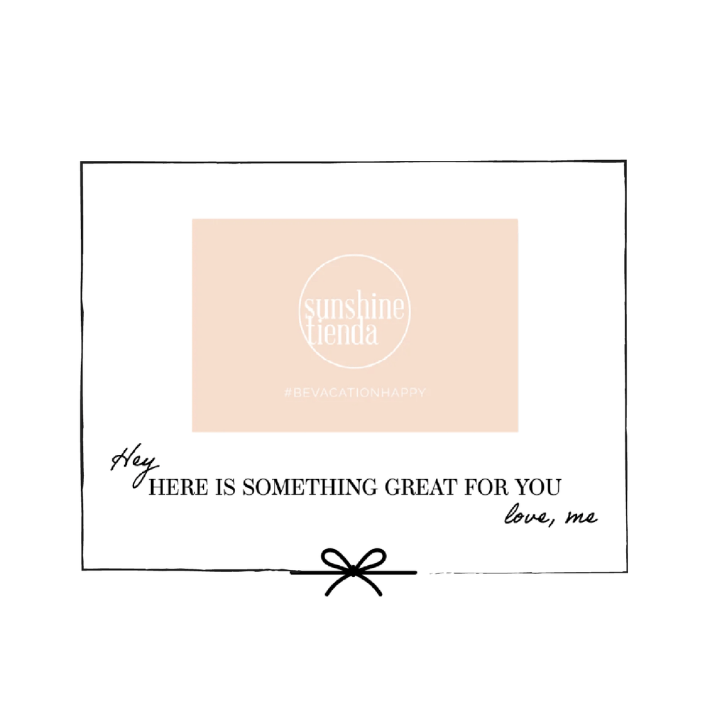 Sunshine Tienda® Physical Sunshine Tienda Gift Card