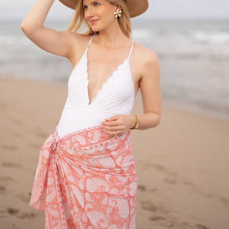 Sunshine Tienda® Pink Sunset Sarong