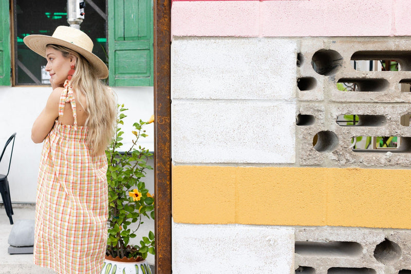 Sunshine Tienda® Plaid Kara Dress