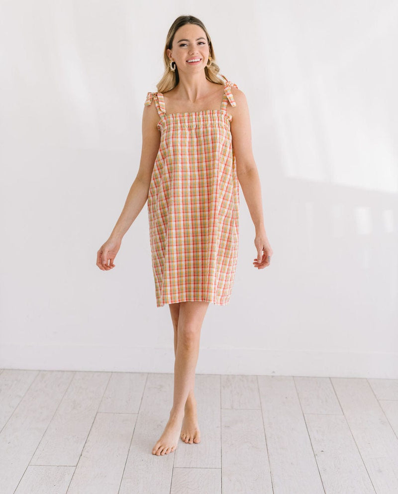 Sunshine Tienda® Plaid Kara Dress