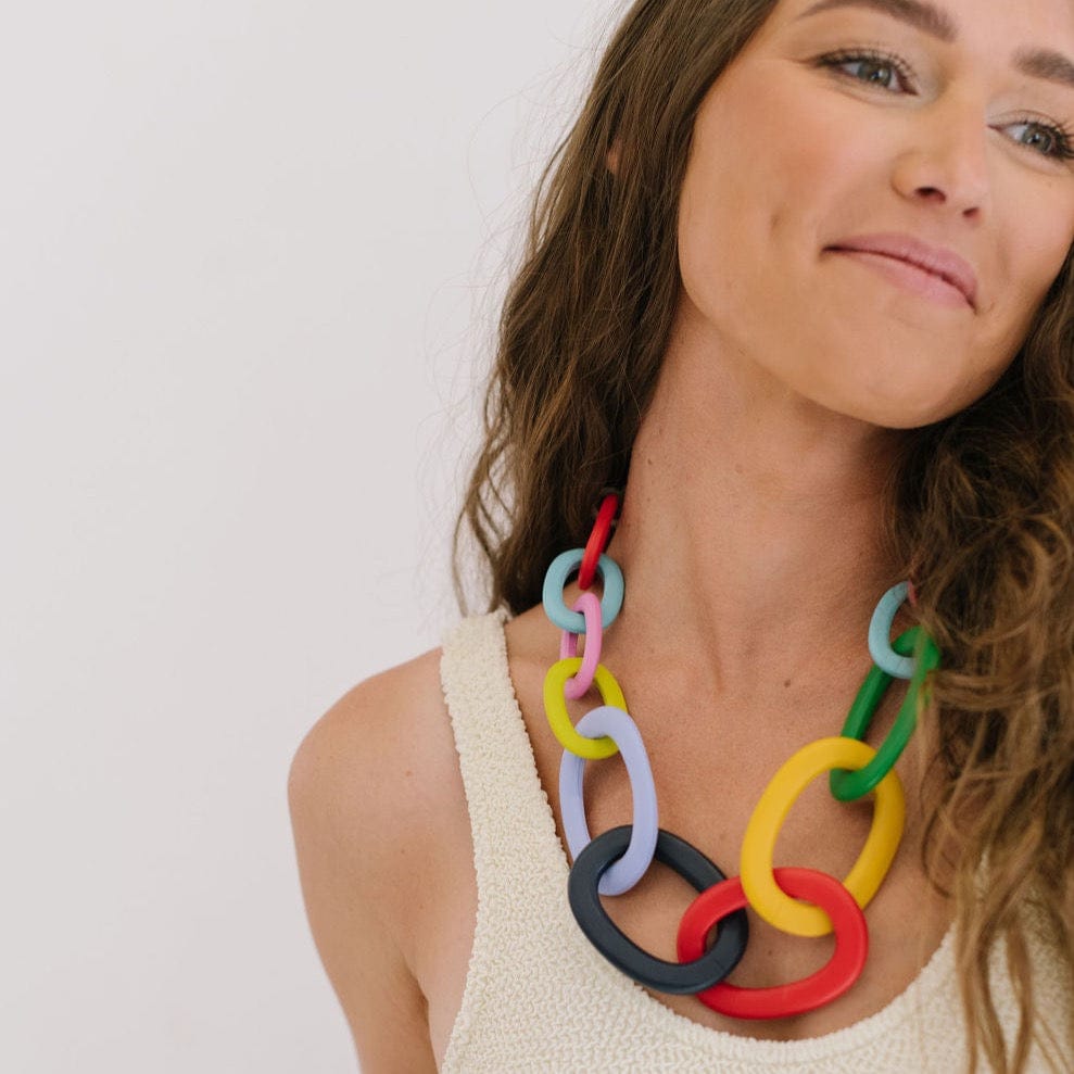 Sunshine Tienda® Rainbow Chain Necklace
