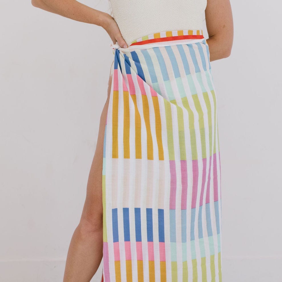 Sunshine Tienda® Rainbow Stripe Sarong