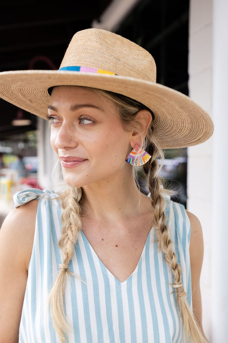 Sunshine Tienda® Rainbow Tile Earrings