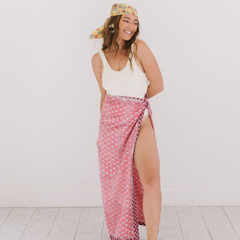 Sunshine Tienda® Raspberry Sarong