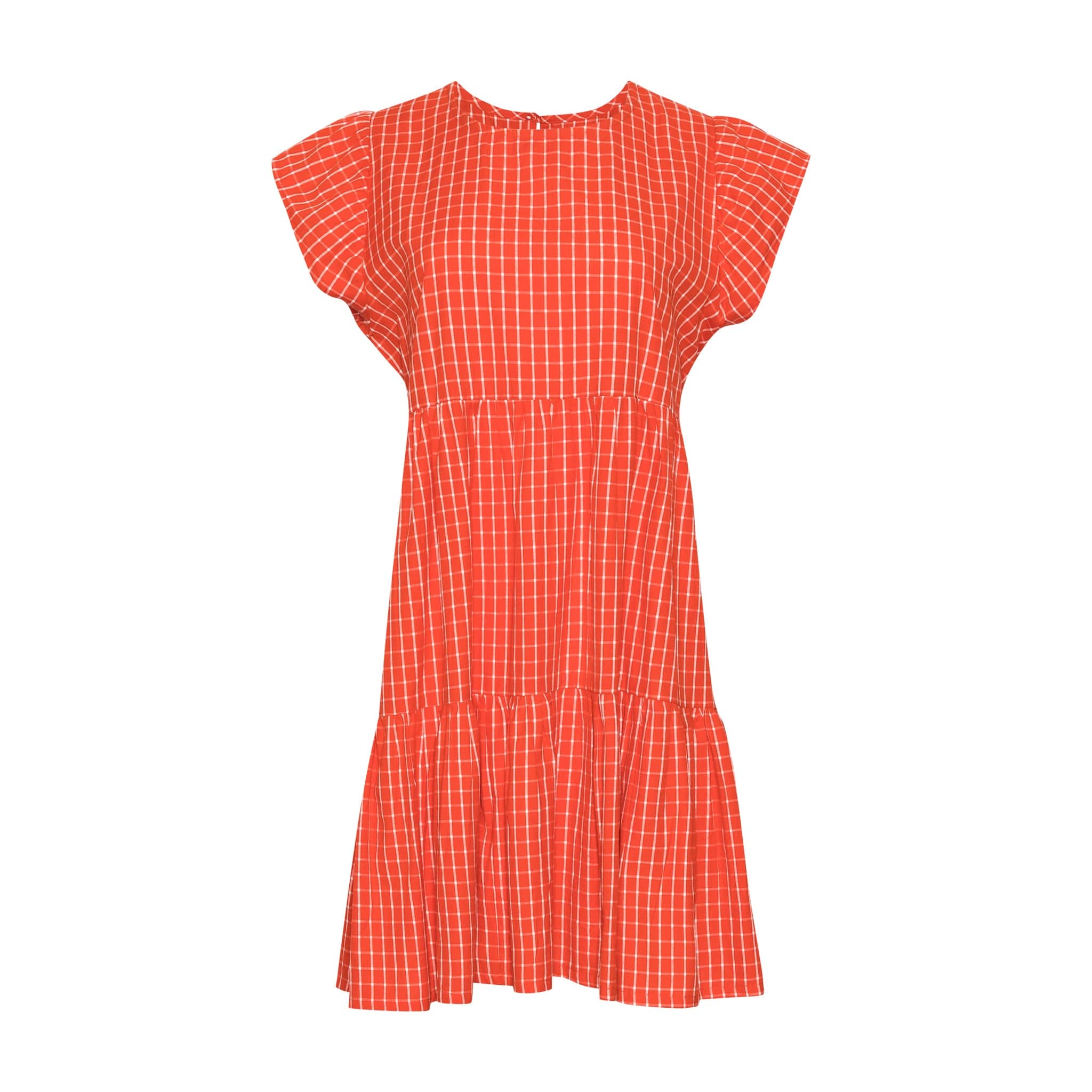 Red Plaid Poppy Dress – Sunshine Tienda®
