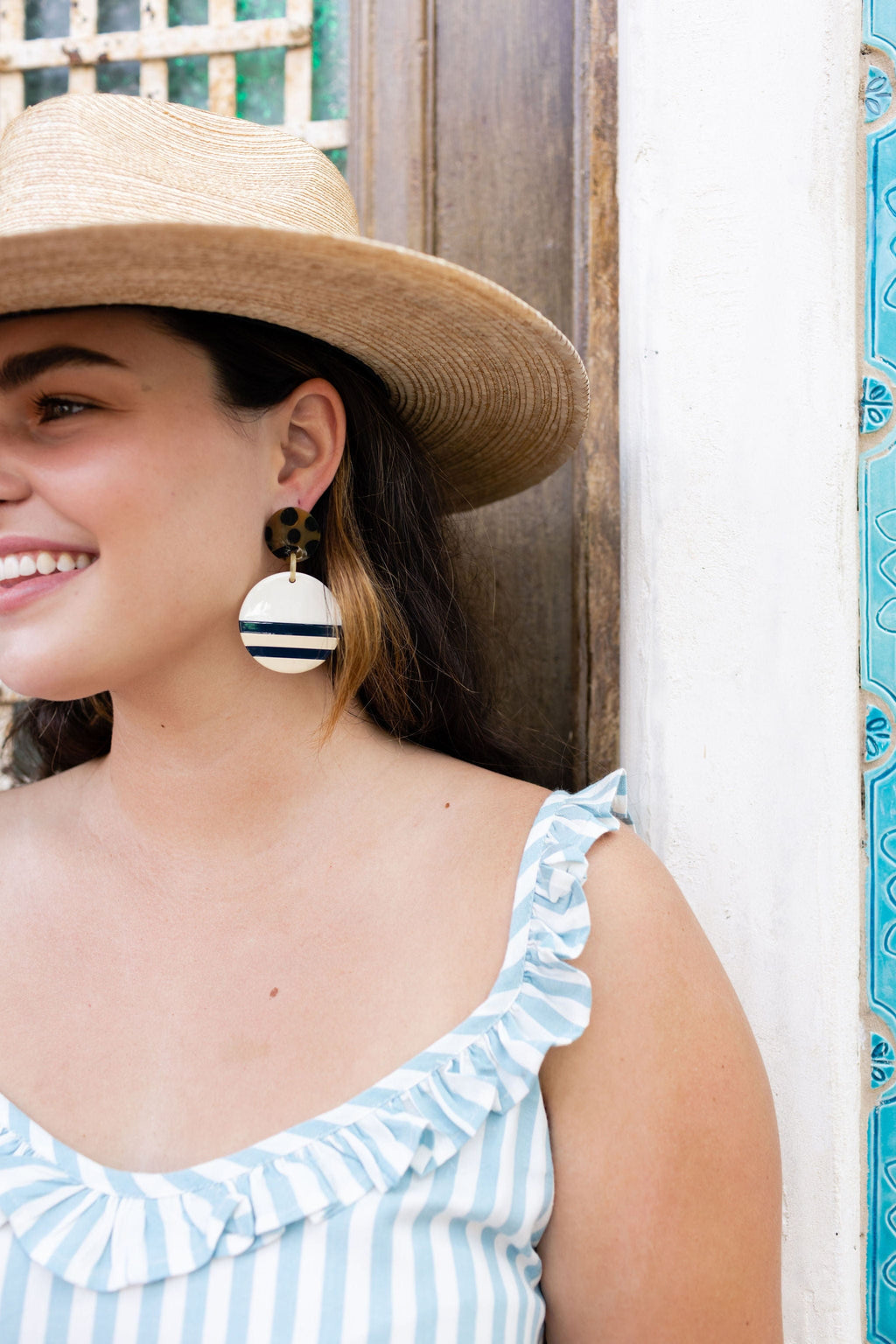 Sunshine Tienda® Sailing Circle Earrings