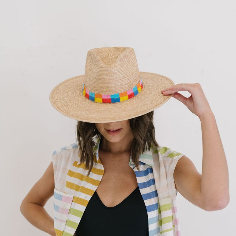 Sunshine Tienda Solidad Palm Hat