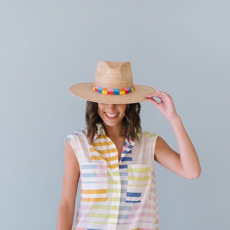 Sunshine Tienda Solidad Palm Hat