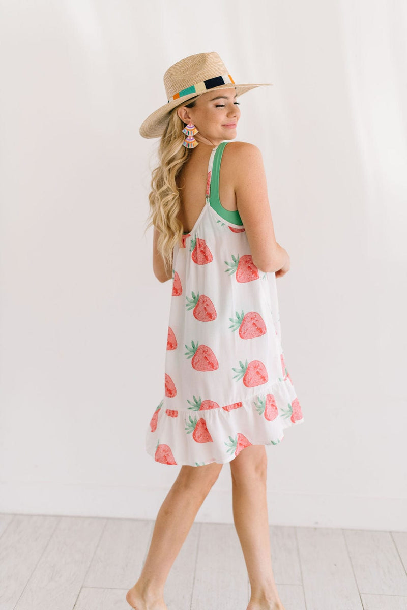 Sunshine Tienda® Strawberry Olivia Dress
