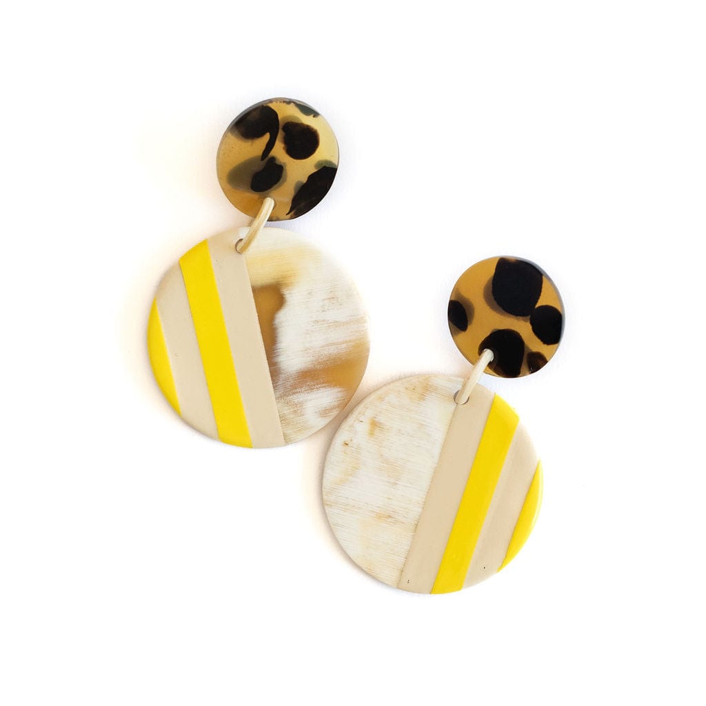 Sunshine Tienda® Sunflower Circle Earrings