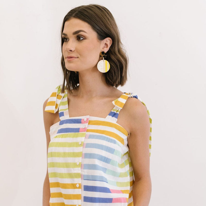 Sunshine Tienda® Sunflower Circle Earrings