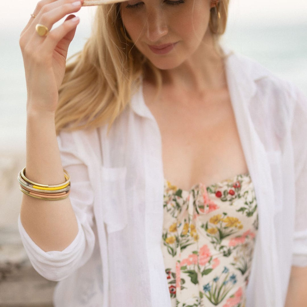 Sunshine Tienda® Sunset Bangle Stack