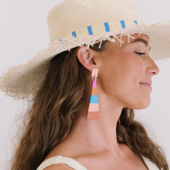 Sunshine Tienda® Ticky Tacky Shield Earrings