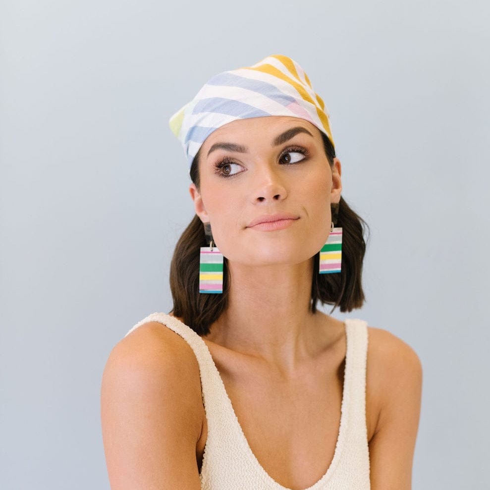 Sunshine Tienda® Tortoise Top Rainbow Earrings